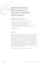 Osteoarthritis, Application of Physical Therapy Proceduers