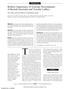 EPIDEMIOLOGY. Relative Importance of Systemic Determinants of Retinal Arteriolar and Venular Caliber