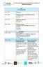 13 th Annual Oncology Social Work Australia Conference Preliminary Program