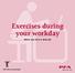 Exercises during your workday