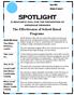 SPOTLIGHT A resource tool for the prevention of underage drinking The Effectiveness of School-Based Programs
