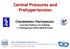 Central Pressures and Prehypertension