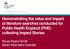 Demonstrating the value and impact of literature searches conducted for Public Health England (PHE): collecting Impact Stories