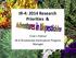 IR-4: 2014 Research Priorities & Cristi L Palmer IR-4 Ornamental Horticulture Program Manager