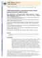 NIH Public Access Author Manuscript J Allergy Clin Immunol. Author manuscript; available in PMC 2014 February 01.