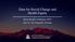 Data for Social Change and Health Equity. Rural Health Conference 2017 July 25, 26 Flagstaff, Arizona