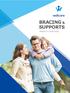 BRACING & SUPPORTS PRODUCT CATALOGUE