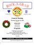 General Meeting. Thursday, December 20, :00 p.m. Meeting Location: BJ s Brewhouse 3800 Park Blvd Pinellas Park, FL (727) Program: