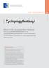 Cyclopropylfentanyl RISK ASSESSMENTS