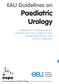Paediatric Urology. EAU Guidelines on