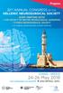 24-26 May 2018 CHANIA - GREECE. Program. 32 nd ANNUAL CONGRESS OF THE HELLENIC NEUROSURGICAL SOCIETY HELLENIC NEUROSURGICAL SOCIETY