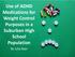 Use of ADHD Medications for Weight Control Purposes in a Suburban High School Population. By Julia Baer