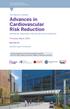 Advances in Cardiovascular Risk Reduction