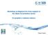 Workshop on Regional EU Cross-support in the Water & Sanitation Sector. EU projekti u vodnom sektoru