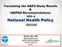 Translating the HAPO Study Results & IADPSG Recommendations into a National Health Policy