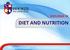 DIPLOMA IN DIPL DIET AND NUTRITION