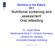 Nutrition in the Elderly 36.3 Nutritional screening and assessment Oral refeeding