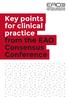 Key points for clinical practice from the EAO Consensus Conference