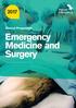 Clinical Programme. Emergency Medicine and Surgery