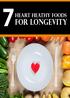 7 Heart Healthy Foods