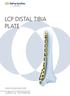 LCP DISTAL TIBIA PLATE