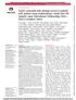 ARD Online First, published on May 16, 2014 as /annrheumdis Clinical and epidemiological research