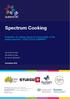 Spectrum Cooking. Evaluation of cooking classes for young adults on the autism spectrum EXECUTIVE SUMMARY