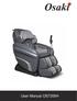 Features Safety Precautions Chair Components Chair installing Preparation for Use Operation Guide...
