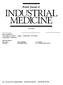 INDUSTRIAL. British Journal of. Editor, British Medical Journal VOLUME 48. Editorial Committee: M J Gardner J A Lunn