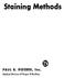 Staining Methods. PAUL I. HOElER, Inc. Medical Division of Harper & Brothers