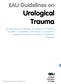 EAU Guidelines on Urological Trauma