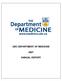 UBC DEPARTMENT OF MEDICINE ANNUAL REPORT
