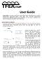 User Guide. Association analysis. Input