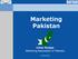 Marketing Pakistan. Imtiaz Rastgar Marketing Association of Pakistan