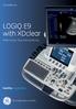 LOGIQ E9 with XDclear