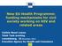 New EU Health Programme: funding mechanisms for civil society working on HIV and related areas