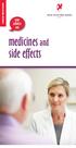 medicines and side effects