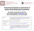 Transmission Dynamics and Control of Severe Acute Respiratory Syndrome
