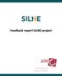 Feedback report SILNE project