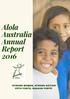 Alola Australia Annual Report 2016