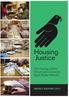 Housing Justice. The Housing Justice Church and Community Night Shelter Network