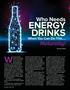 ENERGY DRINKS. We have all been. Naturally! Who Needs. When You Can Do This. By Renee Weeks