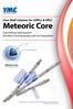 Meteoric Core. Core-Shell Columns for UHPLC & HPLC. Easy Method Optimization! Excellent Chromatography with Fast Separation!