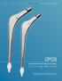 CPCS. Training Manual. Collarless Polished Cemented Stem
