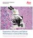 Ergonomics, Efficiency and Optical Performance in Clinical Microscopy