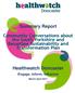 Summary Report. Community Conversations about the South Yorkshire and Bassetlaw Sustainability and Transformation Plan. Healthwatch Doncaster