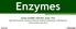 Enzymes Serkan SAYINER, DVM PhD. Assist. Prof.