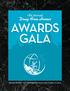 AWARDS GALA PRESENTED BY THE FOUNDATION FOR A DRUG-FREE WORLD