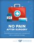 PAIN COMFORT NO PAIN AFTER SURGERY. Simplifying post-surgical pain management with a multimodal strategy PRESENTED BY:
