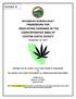 PRELIMINARY WORKING DRAFT FRAMEWORK FOR REGULATING CANNABIS IN THE UNINCOPORATED AREA OF CONTRA COSTA COUNTY. November 14, 2017